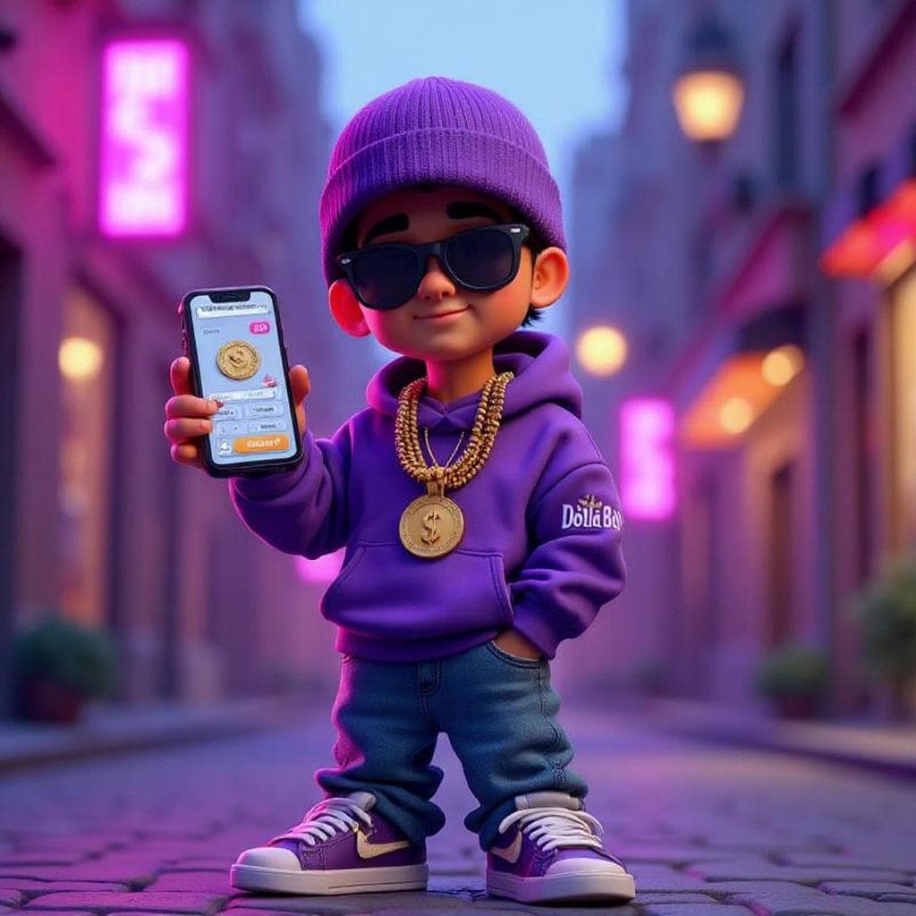 DollaBoi Mascot - Your Financial Companion